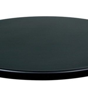 Tablero de mesa Werzalit WER-UNIART, Negro 3190, 80 cms de diámetro