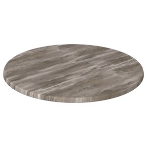Tablero de mesa Werzalit WER-WOODART, Roble Islandía1 4621, 60 cms de diámetro