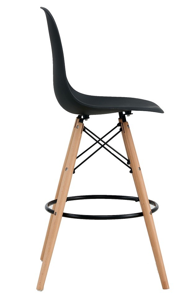 Taburete STAR (SU), madera, carcasa negra